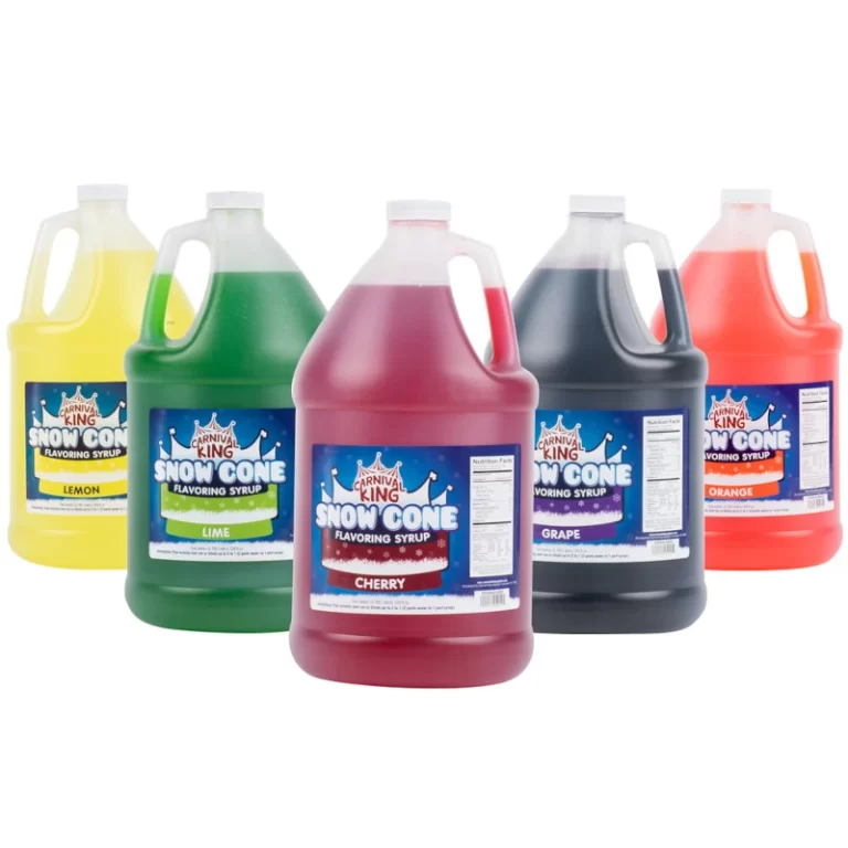 Snow Cone Syrup, Gallon, Yields ~100 Cups