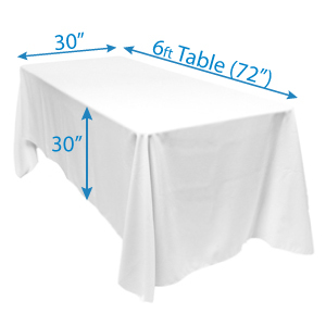 90″x132″ Banquet Table Linen