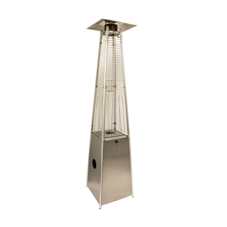 Pyramid Heater w/Propane, 42,000 BTU, Stainless Steel - DELIVERY ONLY