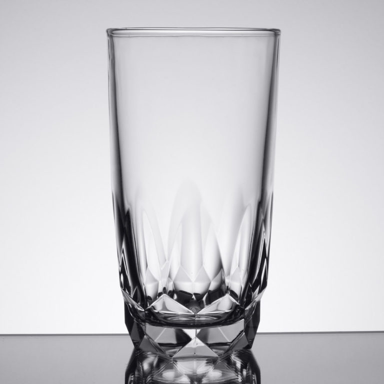Cut Beverage Glass, 12.5oz