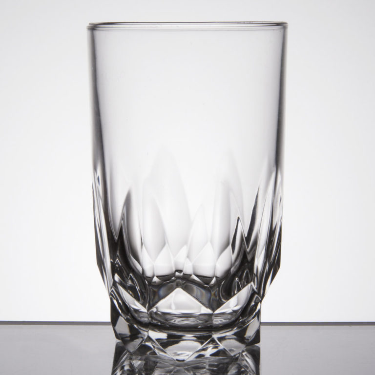 Cut Hi-Ball Glass, 10.5oz