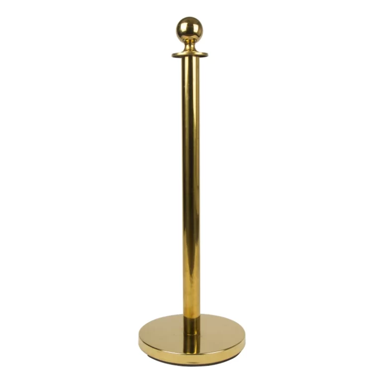 Gold Stanchion Post