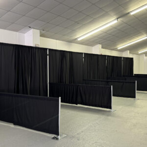 Pipe and Drape - Backdrop, up to 3ft tall